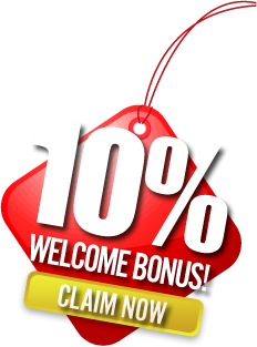 10% Welcome Bonus! Claim Now! 10% Welcome Bonus! Claim Now!